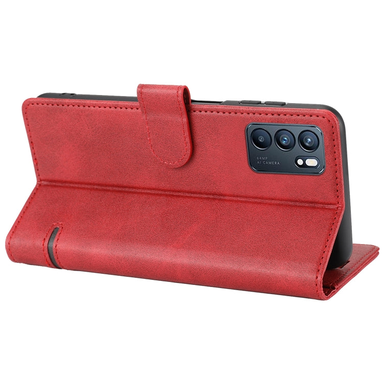 For OPPO Reno6 5G Classic Wallet Flip Leather Phone Case