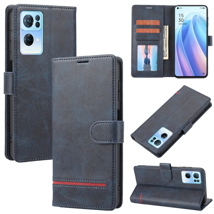 For OPPO Reno7 Pro Classic Wallet Flip Leather Phone Case