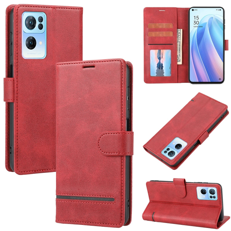For OPPO Reno7 Pro Classic Wallet Flip Leather Phone Case
