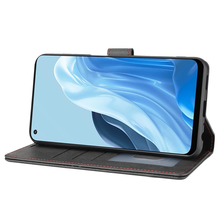 For OPPO Reno7 SE Classic Wallet Flip Leather Phone Case