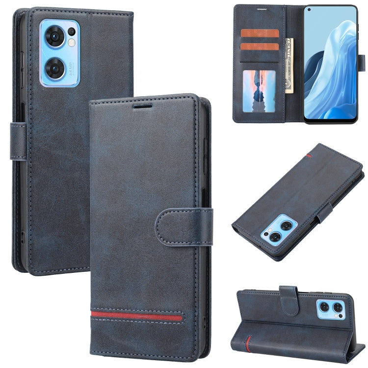 For OPPO Reno7 SE Classic Wallet Flip Leather Phone Case