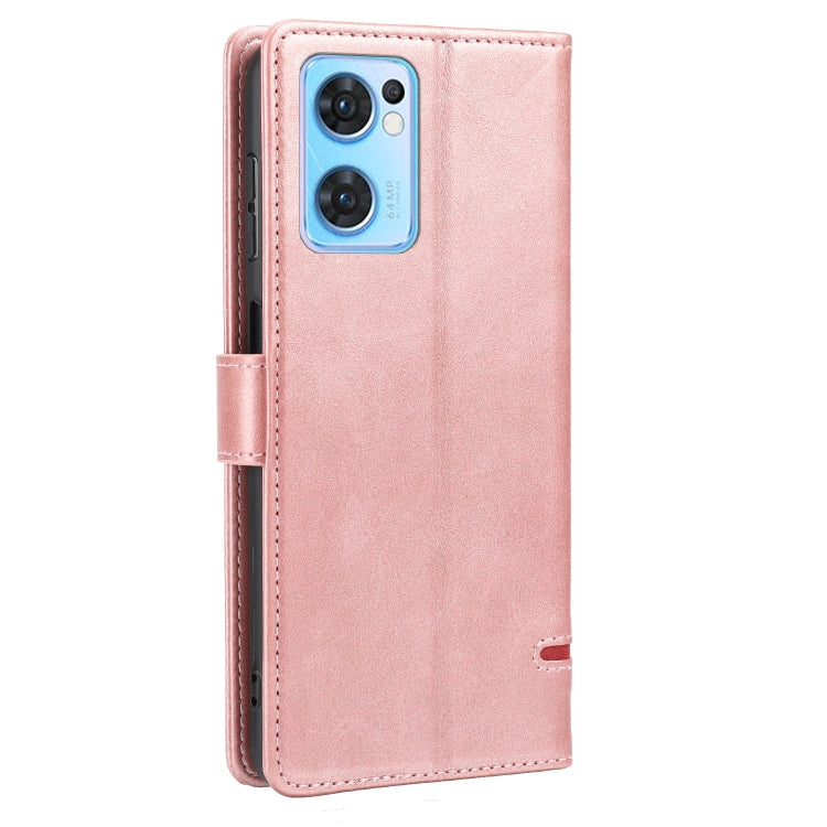 For OPPO Reno7 SE Classic Wallet Flip Leather Phone Case