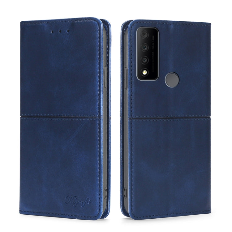 For TCL 30 V 5G/T781S Cow Texture Magnetic Horizontal Flip Leather Phone Case