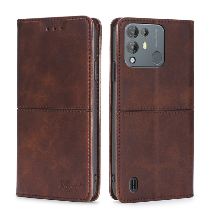 For Blackview A55 Pro Cow Texture Magnetic Horizontal Flip Leather Phone Case