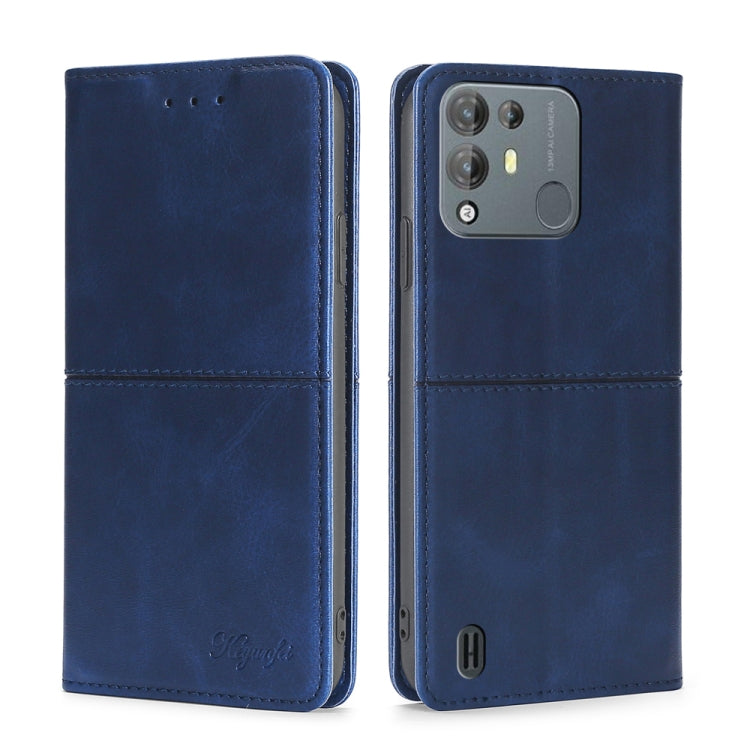 For Blackview A55 Pro Cow Texture Magnetic Horizontal Flip Leather Phone Case
