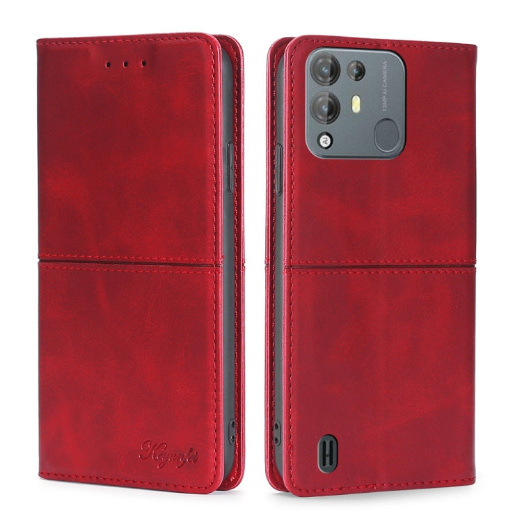 For Blackview A55 Pro Cow Texture Magnetic Horizontal Flip Leather Phone Case