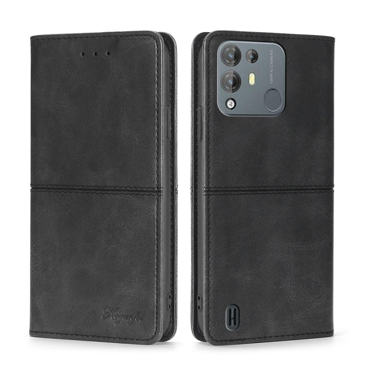 For Blackview A55 Pro Cow Texture Magnetic Horizontal Flip Leather Phone Case
