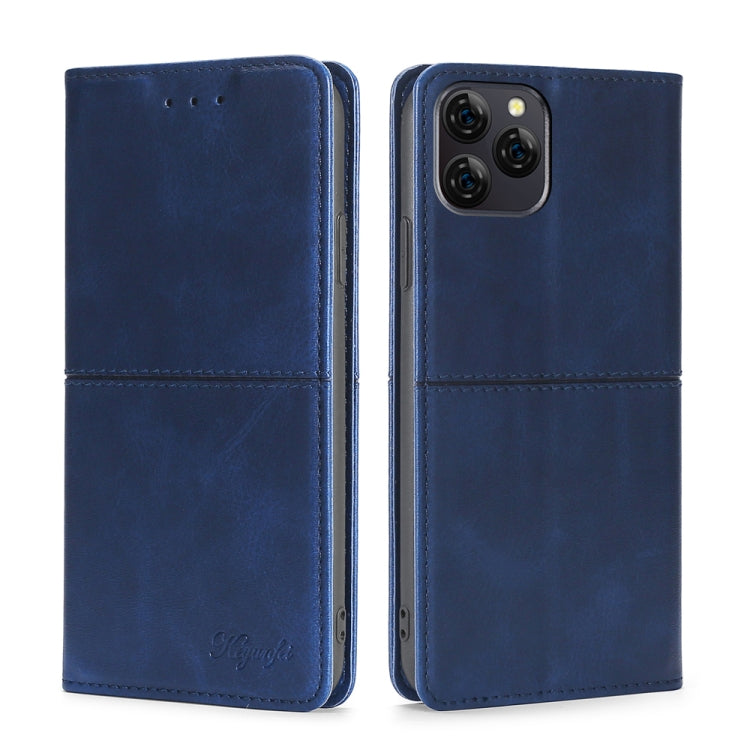 For Blackview A95 Cow Texture Magnetic Horizontal Flip Leather Phone Case