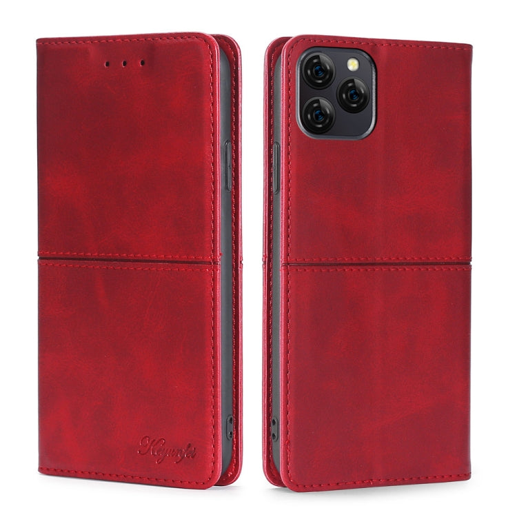 For Blackview A95 Cow Texture Magnetic Horizontal Flip Leather Phone Case
