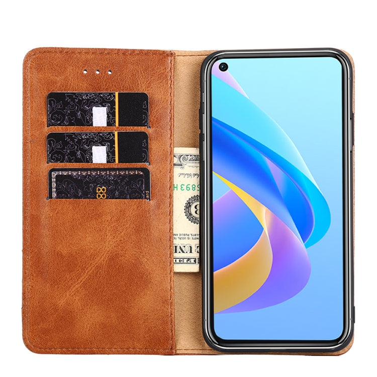 For Samsung Galaxy A23 5G Non-Magnetic Retro Texture Leather Phone Case