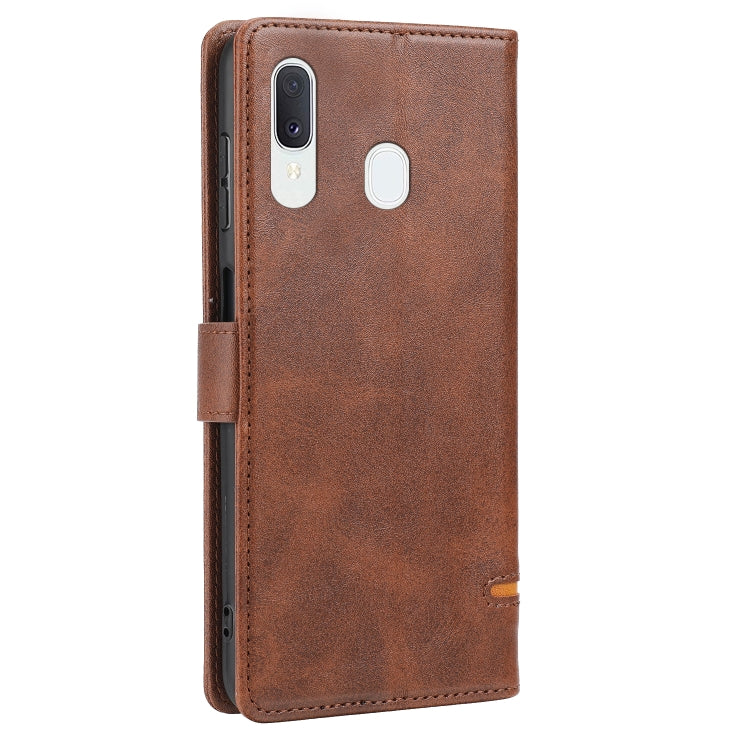 For Samsung Galaxy A20e Classic Wallet Flip Leather Phone Case