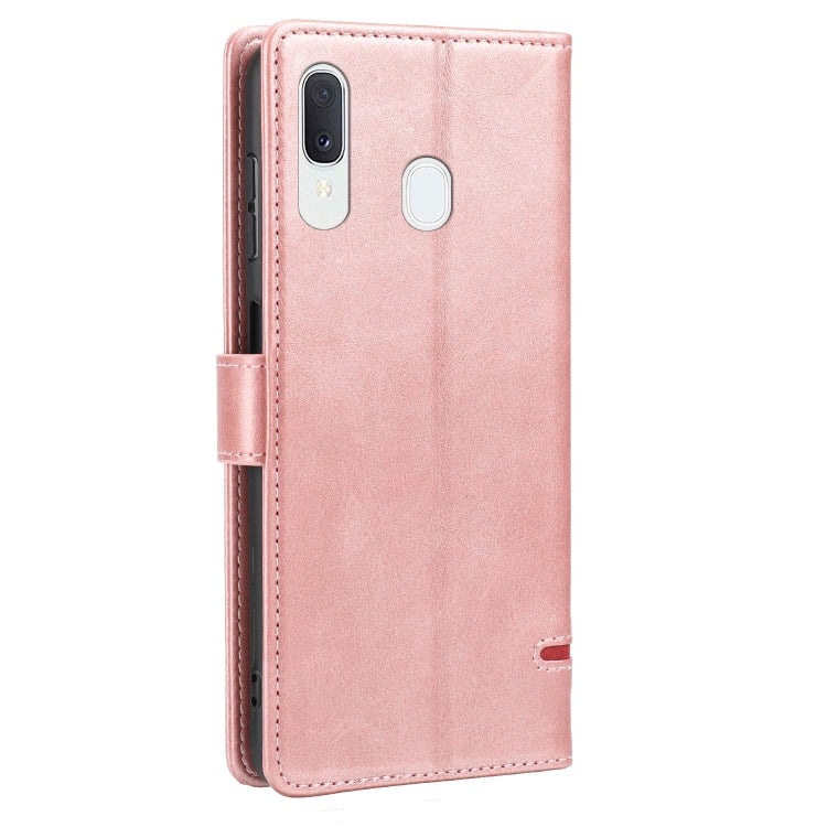 For Samsung Galaxy A40 Classic Wallet Flip Leather Phone Case