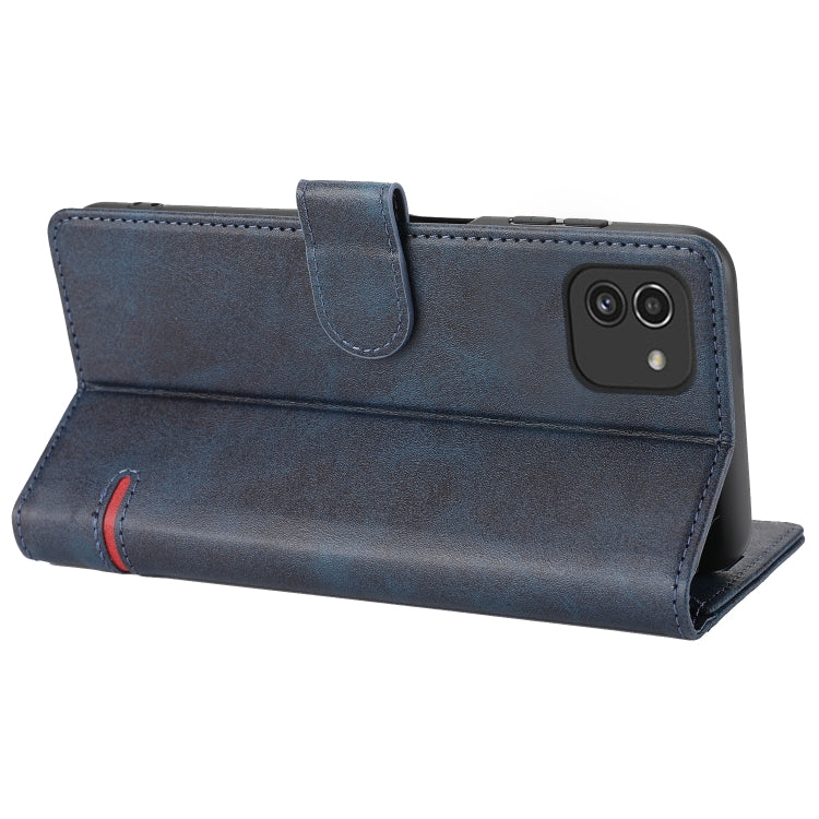 For Samsung Galaxy A03 166mm Classic Wallet Flip Leather Phone Case