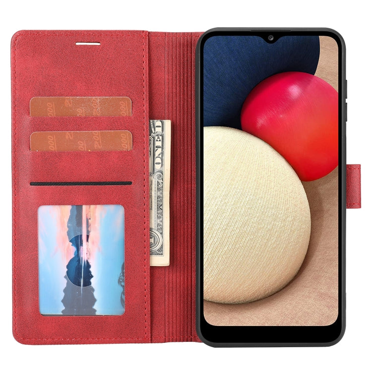 For Samsung Galaxy A03 166mm Classic Wallet Flip Leather Phone Case
