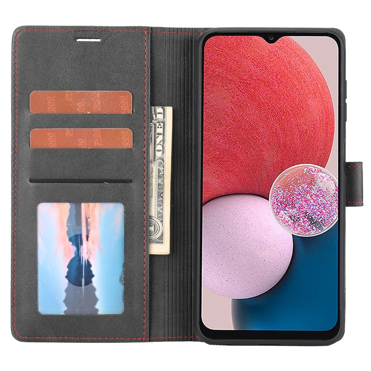 For Samsung Galaxy A13 4G Classic Wallet Flip Leather Phone Case