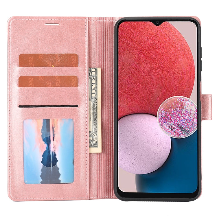 For Samsung Galaxy A13 4G Classic Wallet Flip Leather Phone Case