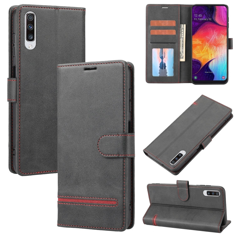 For Samsung Galaxy A50 Classic Wallet Flip Leather Phone Case