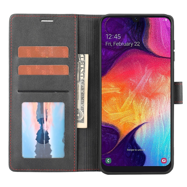 For Samsung Galaxy A50 Classic Wallet Flip Leather Phone Case