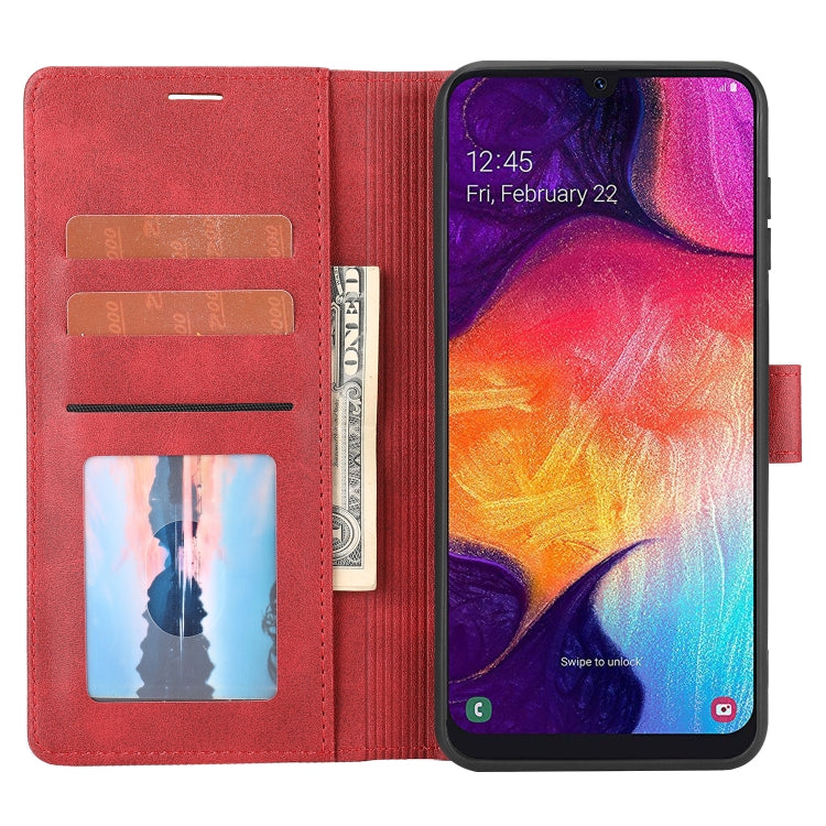 For Samsung Galaxy A50 Classic Wallet Flip Leather Phone Case