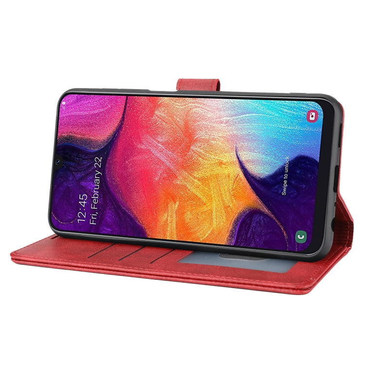 For Samsung Galaxy A50 Classic Wallet Flip Leather Phone Case