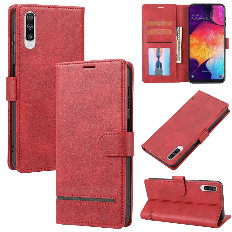 For Samsung Galaxy A70 Classic Wallet Flip Leather Phone Case