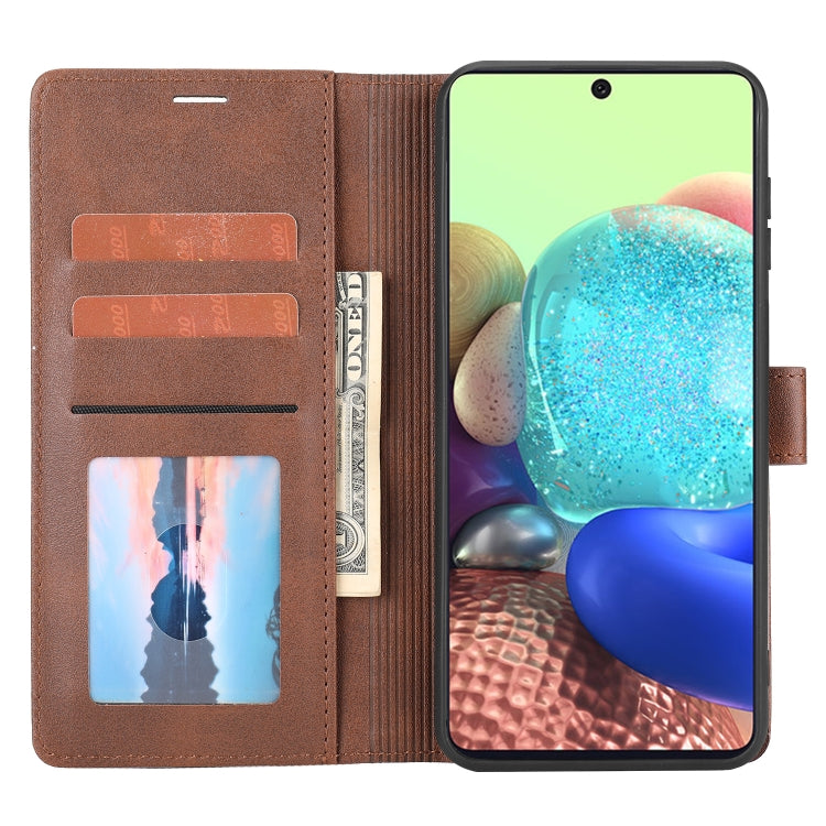 For Samsung Galaxy A71 4G Classic Wallet Flip Leather Phone Case