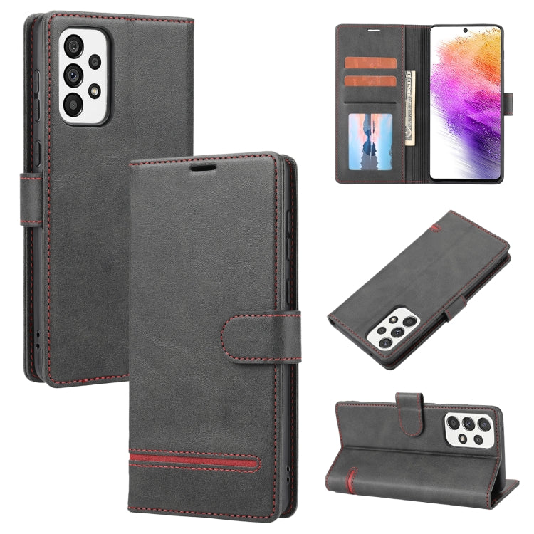 For Samsung Galaxy A73 5G Classic Wallet Flip Leather Phone Case