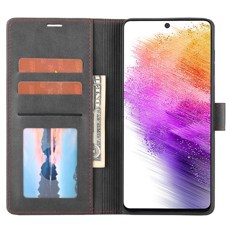 For Samsung Galaxy A73 5G Classic Wallet Flip Leather Phone Case