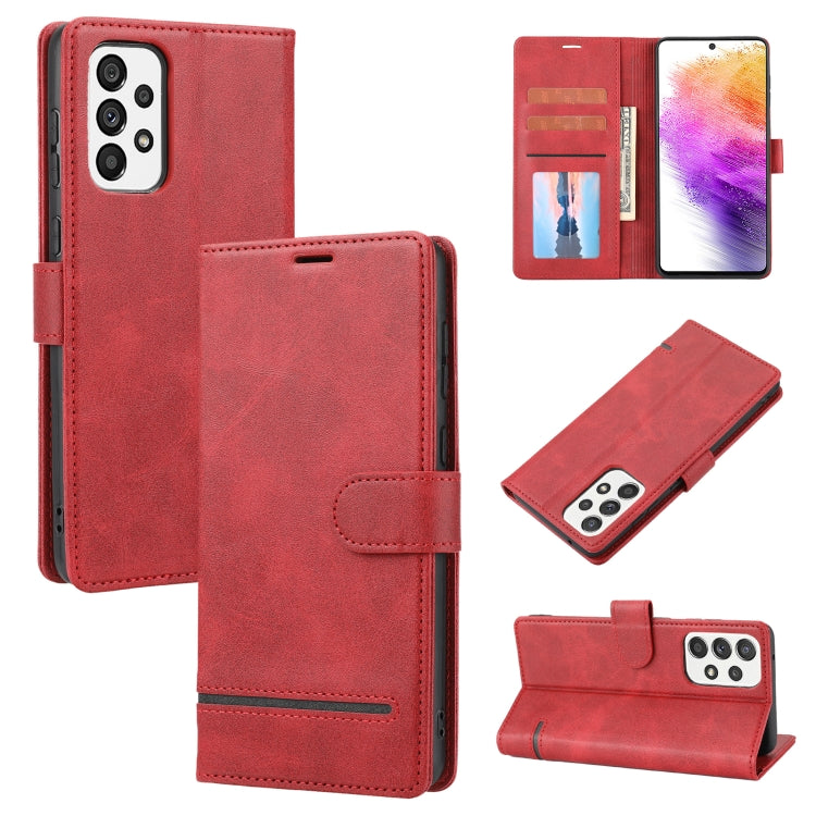 For Samsung Galaxy A73 5G Classic Wallet Flip Leather Phone Case