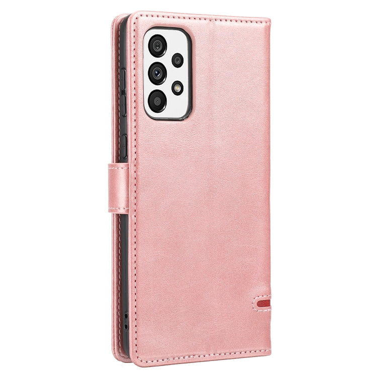 For Samsung Galaxy A73 5G Classic Wallet Flip Leather Phone Case