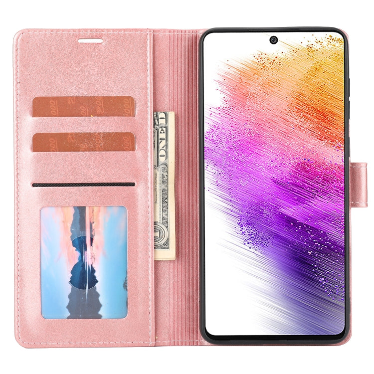 For Samsung Galaxy A73 5G Classic Wallet Flip Leather Phone Case