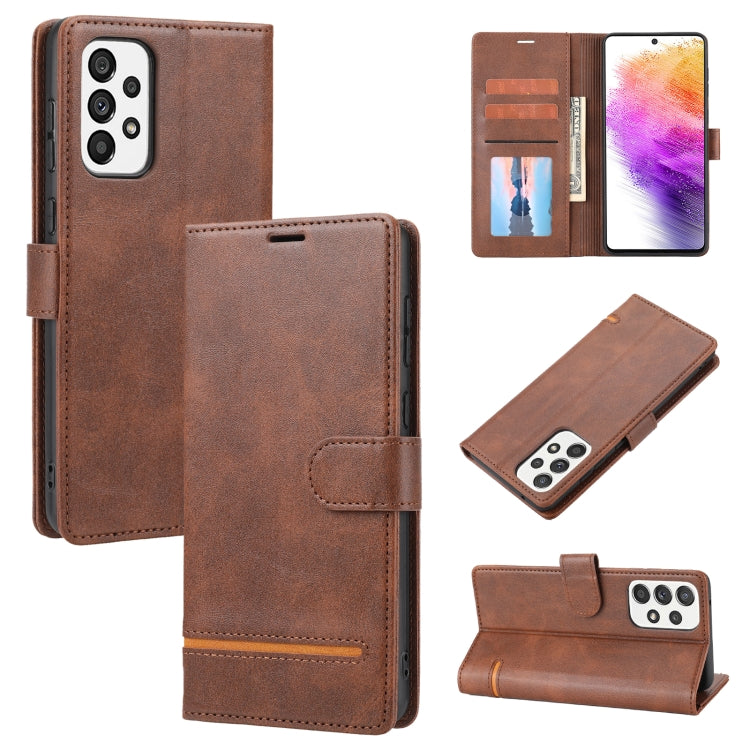 For Samsung Galaxy A73 5G Classic Wallet Flip Leather Phone Case