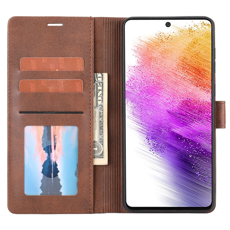 For Samsung Galaxy A73 5G Classic Wallet Flip Leather Phone Case