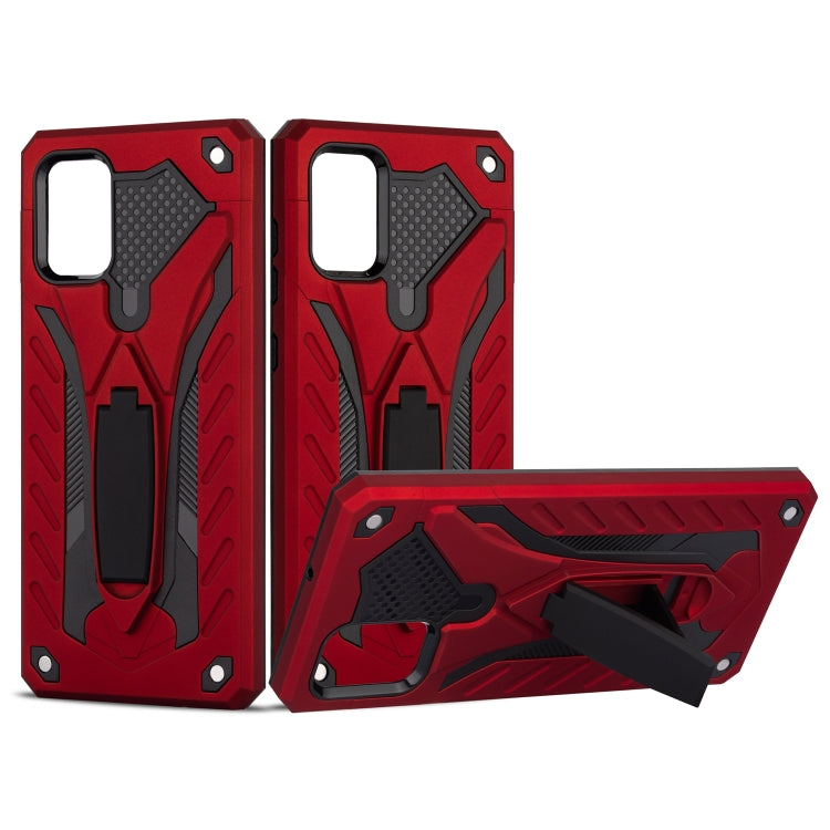 For Galaxy A51 Shockproof TPU + PC Protective Case with Holder