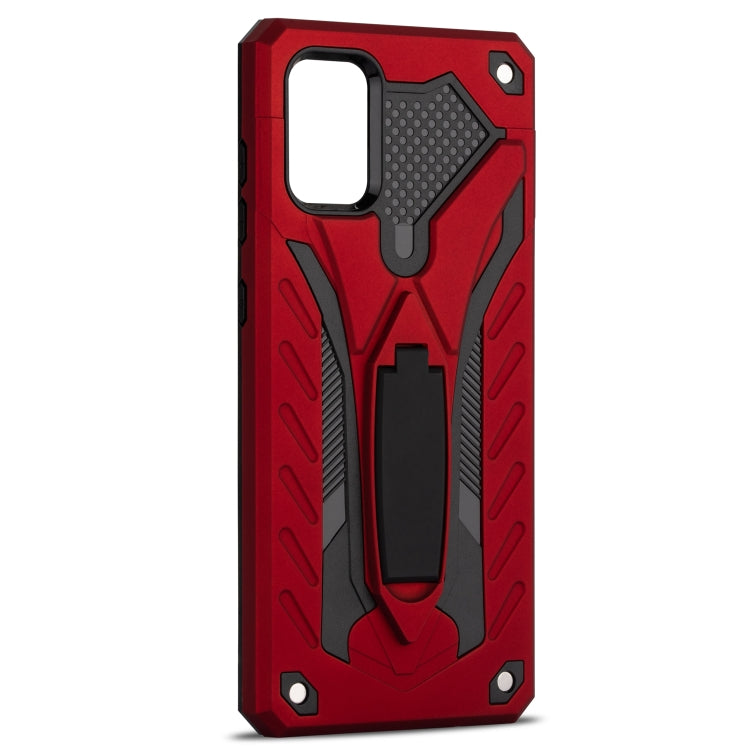 For Galaxy A51 Shockproof TPU + PC Protective Case with Holder