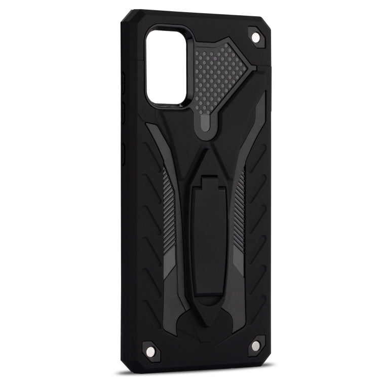 For Galaxy A51 Shockproof TPU + PC Protective Case with Holder