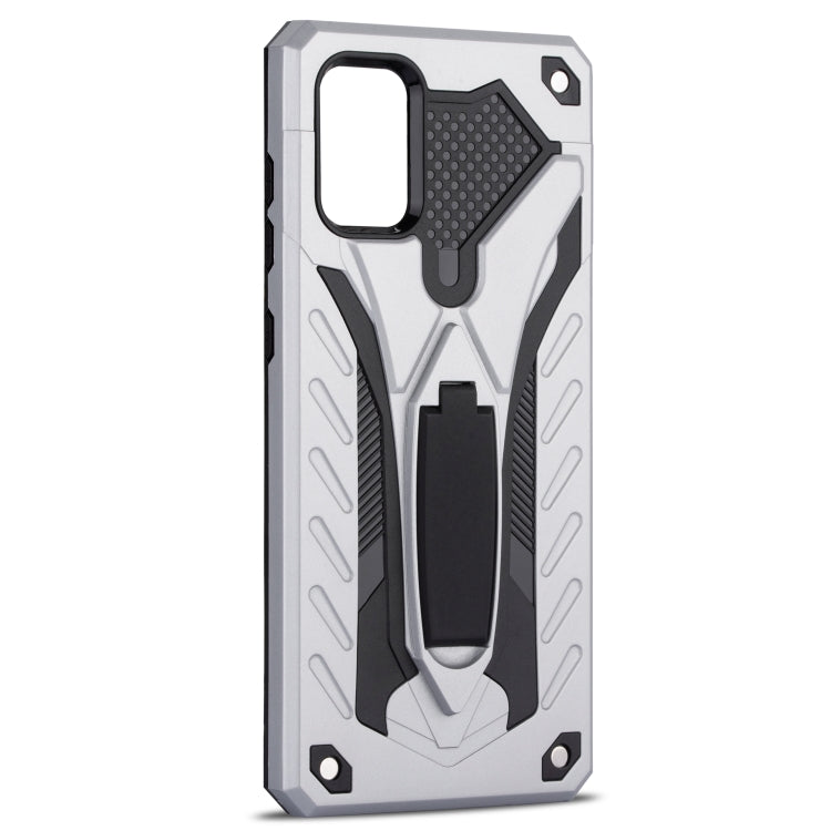 For Galaxy A71 Shockproof TPU + PC Protective Case with Holder