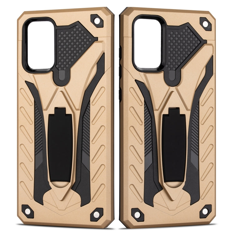 For Galaxy S20+ Shockproof TPU + PC Protective Case with Holder