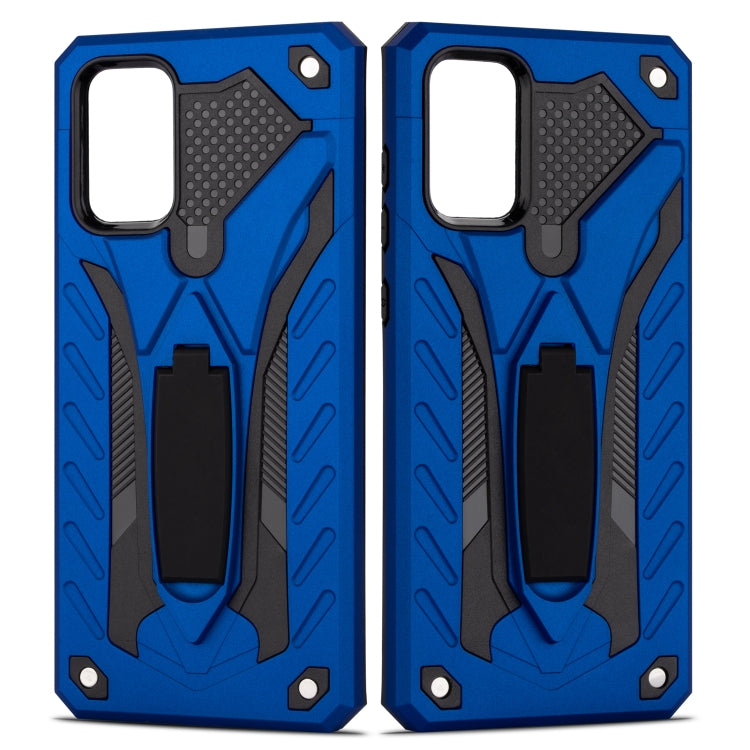 For Galaxy S20+ Shockproof TPU + PC Protective Case with Holder