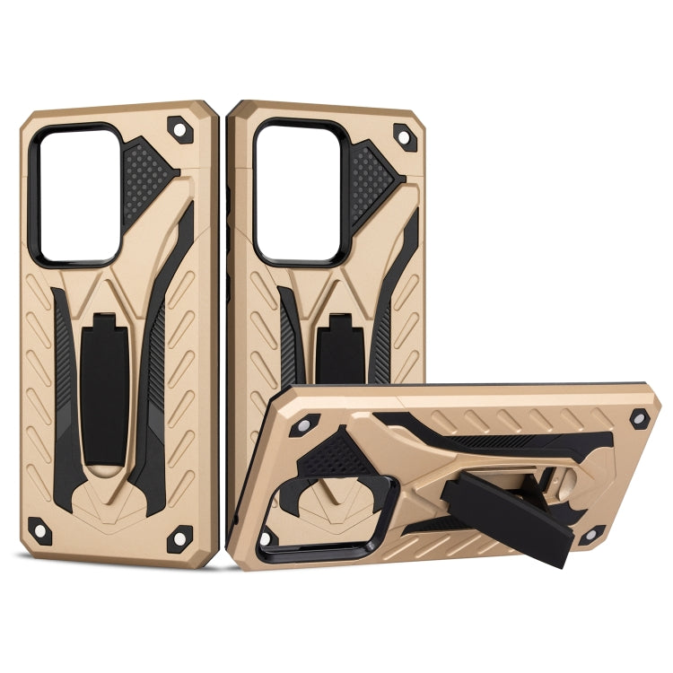 For Galaxy S20 Ultra Shockproof TPU + PC Protective Case with Holder