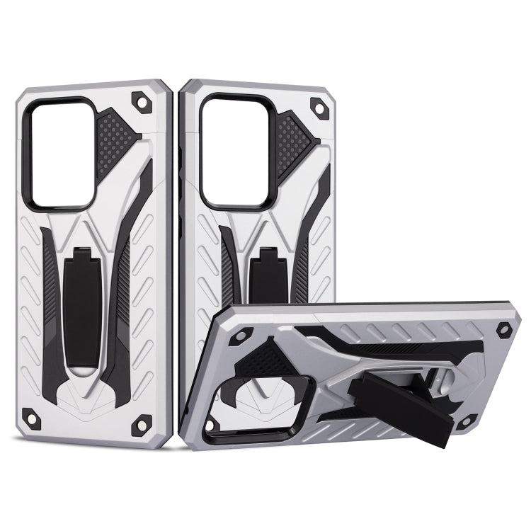 For Galaxy S20 Ultra Shockproof TPU + PC Protective Case with Holder