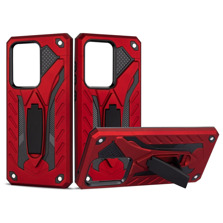 For Galaxy S20 Ultra Shockproof TPU + PC Protective Case with Holder