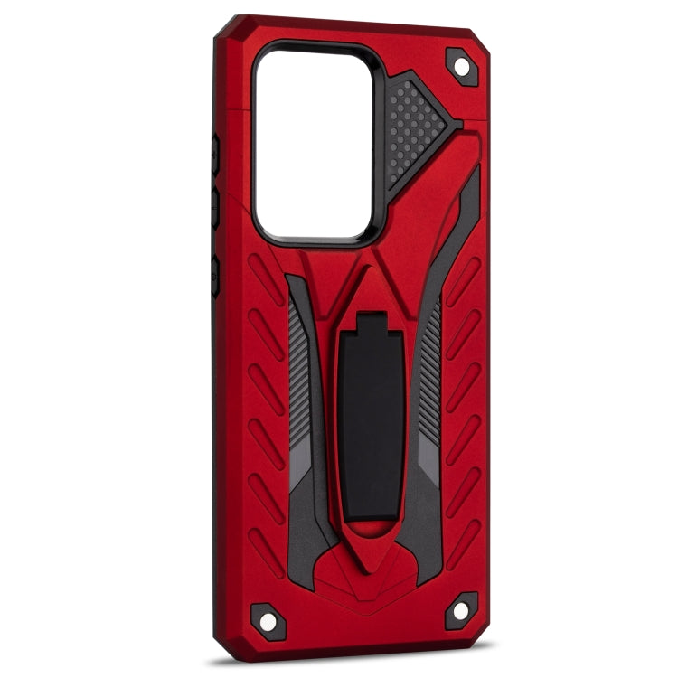 For Galaxy S20 Ultra Shockproof TPU + PC Protective Case with Holder