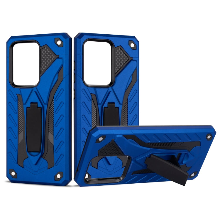 For Galaxy S20 Ultra Shockproof TPU + PC Protective Case with Holder