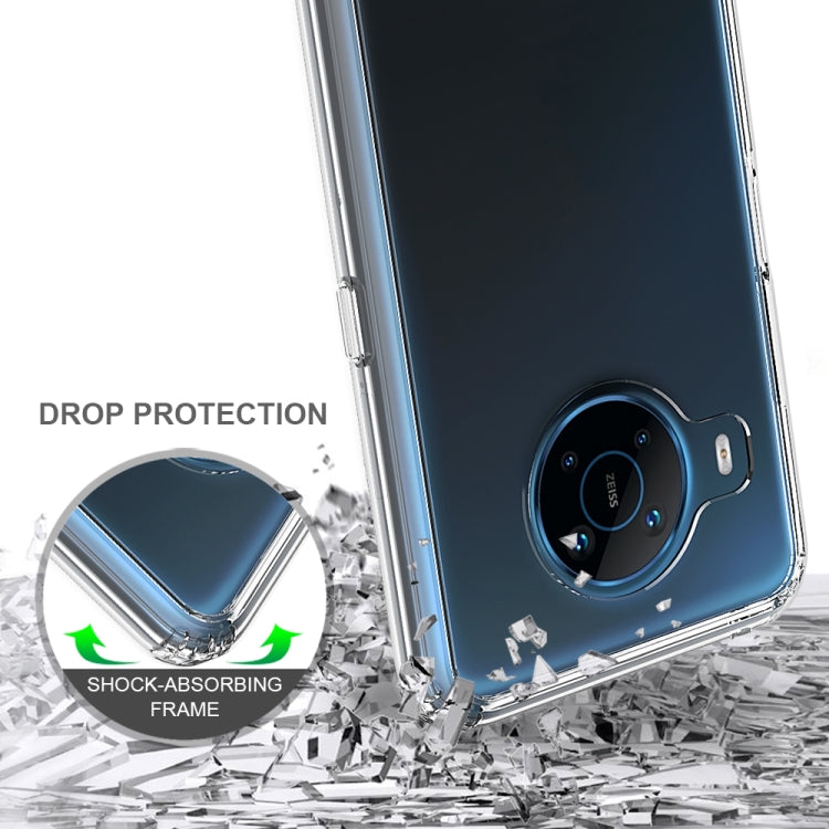 For Nokia X100 Scratchproof TPU + Acrylic Protective Case(Transparent)