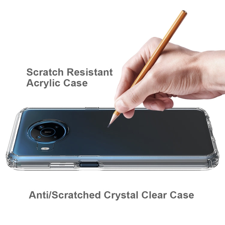 For Nokia X100 Scratchproof TPU + Acrylic Protective Case(Transparent)
