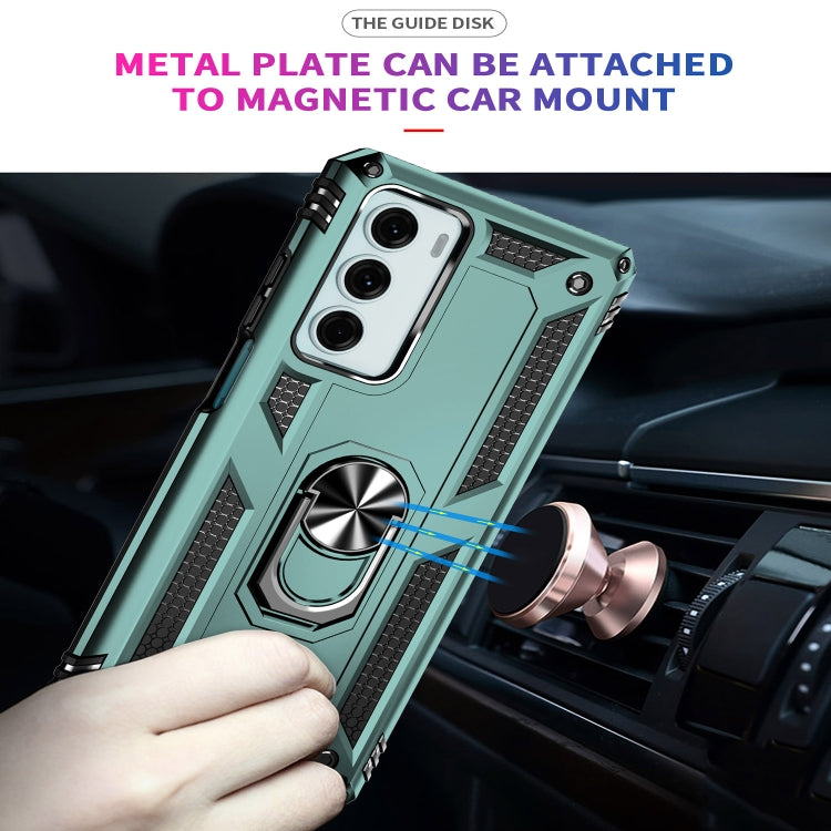For Motorola Moto G200 5G Shockproof TPU + PC Holder Phone Case