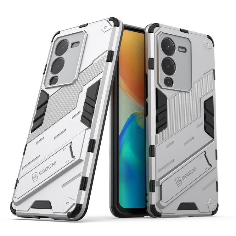 For vivo S15 Pro Punk Armor PC + TPU Phone Case with Holder