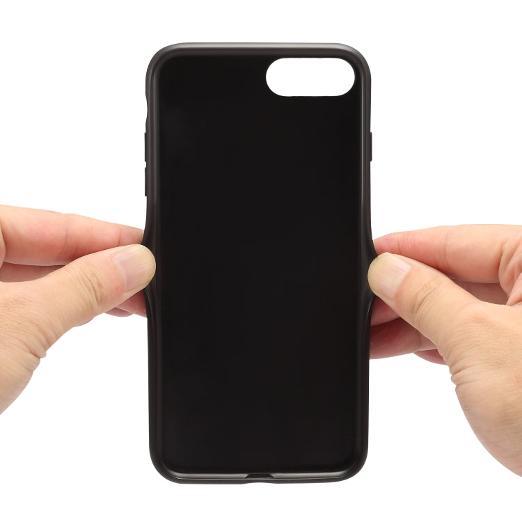 Card Slots Full Coverage PU+TPU Phone Case For iPhone 8 Plus / 7 Plus