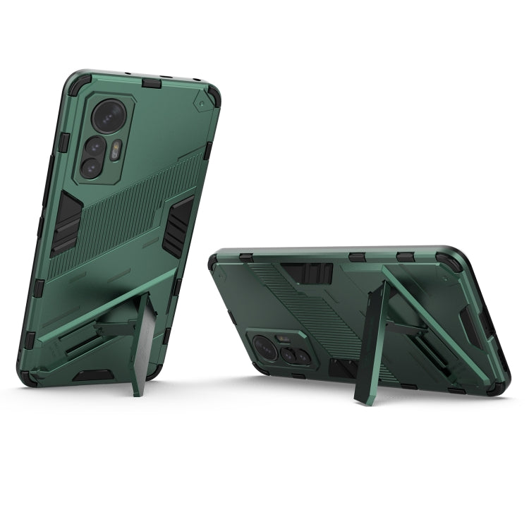 For Xiaomi 12 Lite Punk Armor PC + TPU Phone Case with Holder